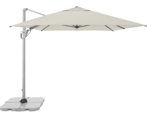 Freiarmschirm mit Fuß