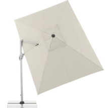 Rechteckiger Ampelschirm mit Ständer