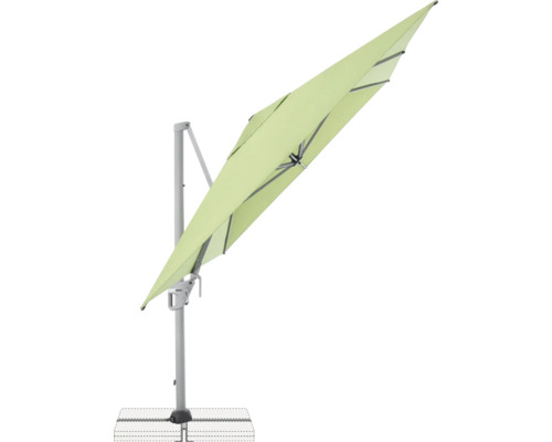 Freiarm-Sonnenschirm mit Ständer