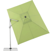 Quadratischer Ampelschirm mit Ständer