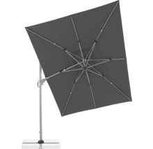 Quadratischer Sonnenschirm mit Metallgestell