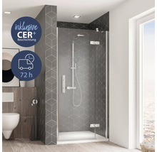 Duschkabine mit CER+ Beschichtung und Lieferzeit von 72 Stunden in einem Badezimmer