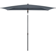 Rechteckiger Sonnenschirm mit Mittelstange