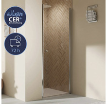 Duschkabine mit CER plus Beschichtung für den einfachen Abtransport von Wasser und Schmutz