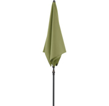 Geschlossener Gartenschirm mit Mast