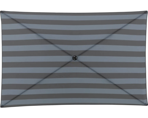 Rechteckiger Sonnenschirm mit Streifenmuster