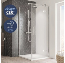 Duschkabine mit CER Plus Beschichtung und Lieferzeitangabe 72 Stunden