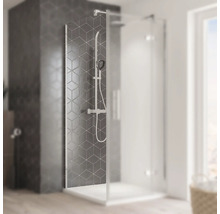 Duschabtrennung aus Glas im Badezimmer