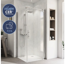 Duschkabine mit CER+ Beschichtung und Lieferzeit von 72 Stunden