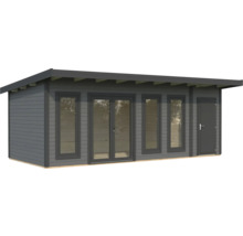 Gartenhaus mit Fenstern und Tür