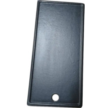 Rechteckige Grillplatte aus Gusseisen mit Loch