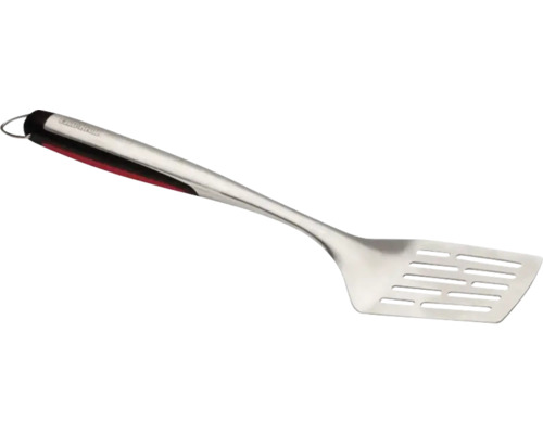 Grillwender aus Metall mit Schlitzen