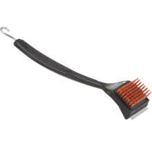 Grillbürste mit Schaber und Aufhängevorrichtung