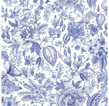 Blumenmuster mit Blüten und Blättern