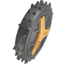 Rad mit Stollenprofil und Speichen