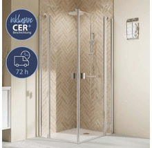 Eckdusche mit CER Plus Beschichtung und Lieferzeit 72 Stunden