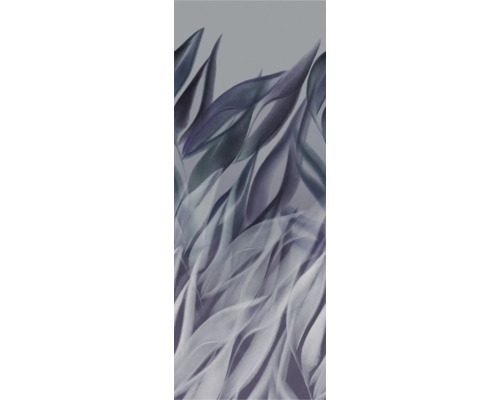 Abstrakte Illustration von länglichen Blattformen.