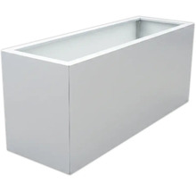 Rechteckiger Pflanzkasten aus Metall