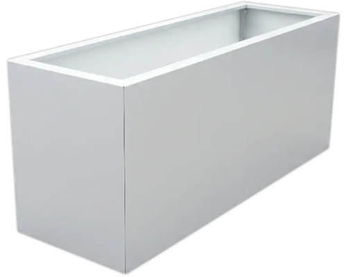 Rechteckiger Pflanzkasten aus Metall