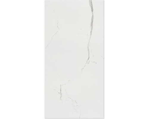 Weiße Fliese mit Marmoroptik