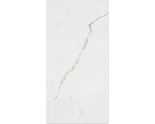 Weiße Fliese mit Marmoroptik