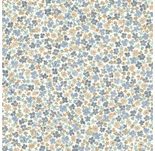 Blümchenmuster Tapete mit floralem Design