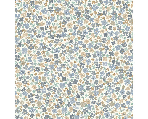 Blümchenmuster Tapete mit floralem Design