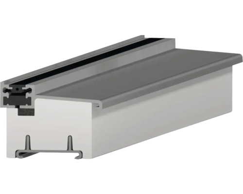 Querschnitt einer Fensterbank aus Aluminium