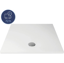 Quadratische Duschwanne mit Ablauf und Lieferzeit 72 Stunden