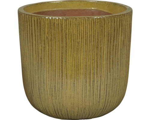 Gerillter Pflanztopf aus Keramik