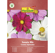 FloraSelf Cosmos bipinnatus Sonata Mix seed package