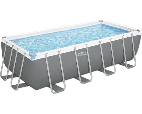 Bestway Steel Pro Max Frame Pool mit Wasser