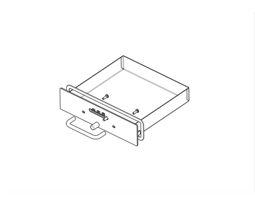 Schublade mit Griff zur Aufbewahrung