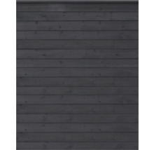 Holzfassade mit Nut- und Federprofil