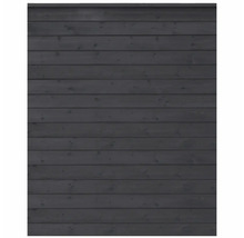 Holzfassade mit Nut- und Federbrettern