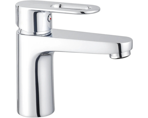 Verchromter Waschtischmischer zur Verwendung im Badezimmer