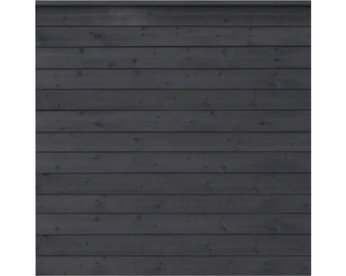 Holzwand mit horizontalen Brettern