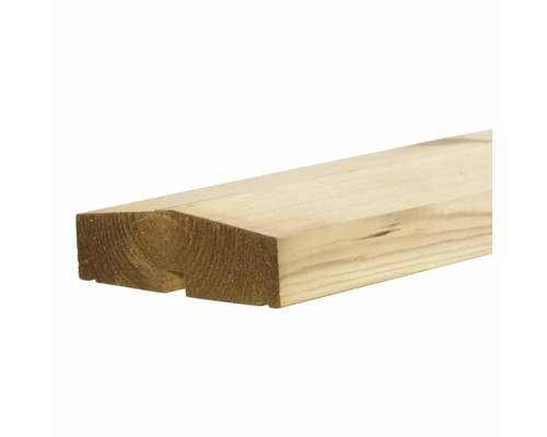 Holzprofil mit Nut und Feder für den Innenausbau