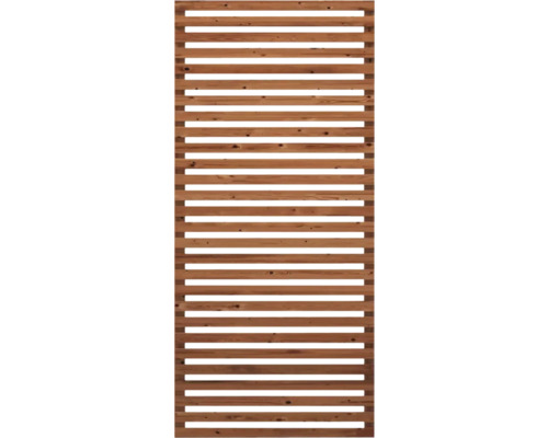 Holzlamellenwand für den Innen- und Außenbereich