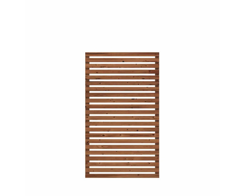 Holz Sichtschutzzaun Element mit horizontalen Latten