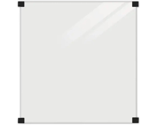Magnetische Glas-Whiteboard mit Eckbefestigung