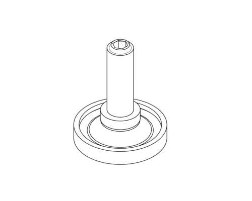 Zeichnung einer Ventilverlängerung