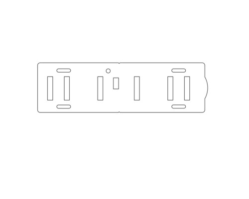 Unterputzeinsatz für CEE Steckdose