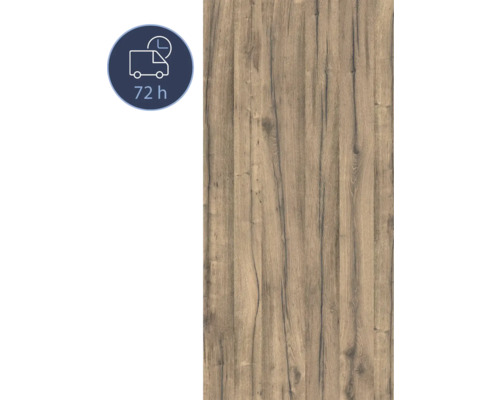 Duschrückwand BREUER Express Q72 Holzoptik Eiche 255 x 100 cm 1413532000203 Holzpaneel mit 72 Stunden Lieferzeit