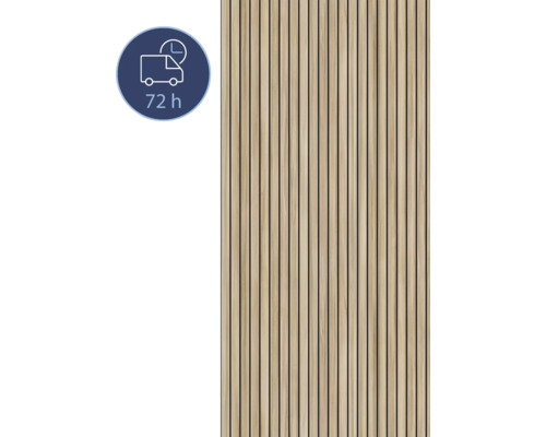 Duschrückwand BREUER Express Q72 Holzoptik Scandi vertikal 210 x 100 cm 1413543000202 Holzpaneele mit schneller Lieferung innerhalb von 72 Stunden