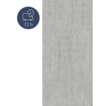 Graue Wandfliese mit Betonoptik und Lieferzeitangabe 72 Stunden