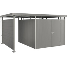 Geräteschuppen mit Schiebetür und abschließbarer Tür für Gartengeräte