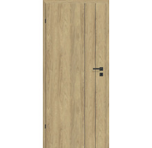 Zimmertür aus Holz mit Drückergarnitur