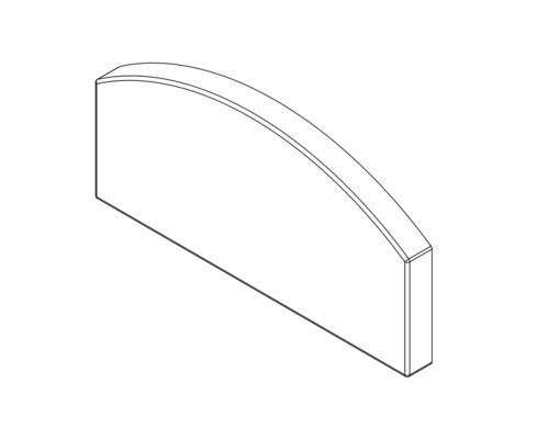 Darstellung eines Duschrückwand-Elements