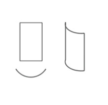 Dusche Eckeinstieg Schema